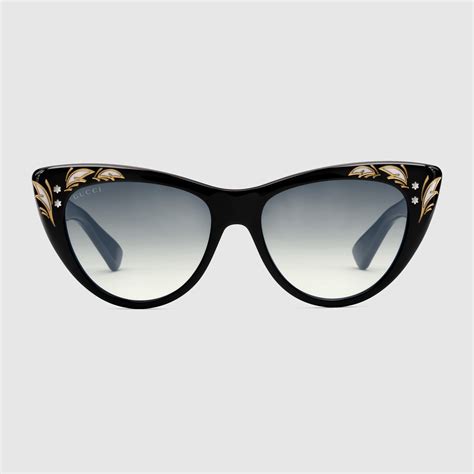 gucci cat eye sunglasses ebay|gucci 55mm cat eye sunglasses.